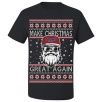 Ugly Christmas T-Shirt Donald Trump Make Christmas Great Again Tee Shirt 3XL