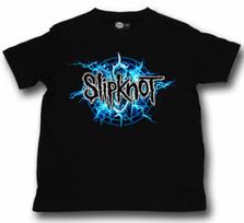 Slipknot Electric Blue Child Toddler Black T Shirt Slipknot Boys  Girls Tee L blue