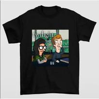 Twilight Movie Shirt, Vampire Belcher Family Bobs Burgers Graphic Tee S