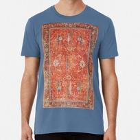 Antique Persian Tabriz Rug Print Size S to 5XL Made in the USA T-Shirt L