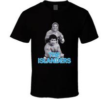 The Islanders Retro Wwf Tag Team Haku Tama Wrestling Unisex T-Shirt S