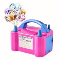 Portable Electric Balloon Pump -AC 110V-120V 600W Balloon Inflator With Dual Nozzle & 2 Tying Tools Party Decoration United States