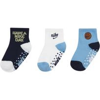 Nike Socks 3 Pack Aviation Blue Infant And Toddler HF3558-411 14-16