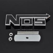 3D Metal Car Grill Emblem Auto Front Hood Grille Badge For NOS juoda