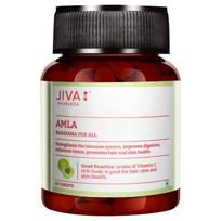 Jiva Amla Tablets 500mg Ayurvedic Vitamin C Supplement for Skin, Digestion, Immunity 60 Tablets Pack OF 1