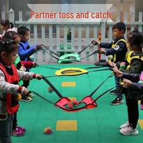 Kindergarten Double Throw & Catch Sensory Training Ball