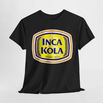 INKA KOLA PERU BEBIDA NACIONAL FAN SOUVENIR GRAP T SHIRT Unisex Heavy Cotton Tee S