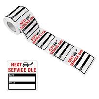 150x 2''x2'' Next Oil Change Due Service Stickers Windshield Labels Waterproof juoda