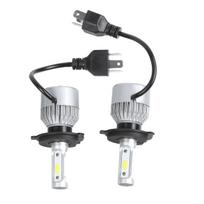 2 X S2 H4 72w 8000lm Led Headlight Car Hi/lo Beam Auto Bulbs 6000k White