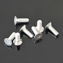 M5 x 10 12 14 16 18 20 25 30-50mm Countersunk Flat Head Hex Allen Scoket Screw Bolts 304 Stainless Stee lDIY Car Model Furniture M5x10 mm