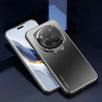 For Huawei Honor Magic 6 Pro Magic6 Case Metal Lens Camera Holder Cover For Honor Magic 6pro Shockproof Matte Protect Back Case for honor magic 6Pro