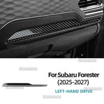 Carbon Fiber Style Interior Moulding for Subaru Forester 2025 2026 2027 Passenger Co-pilot Interior Panel For LHD Black Carbon juoda