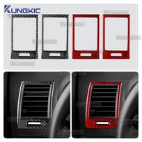Carbon Fiber Interior Sticker Kit for Toyota Sienna TC 2005-2010 Black/Red Ctr Cons Side AC / Red Carbon juoda