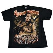 Vintage 1997 Marilyn Manson Halo Antichrist Superstar 90s Band XL Shirt REPRINT XXXXL