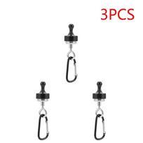 Outdoors Tent Camping Light Hook Magnet Bearing Hanger with D Type Mountaineering Buckle Multipurpose Strong Magnetic Hooks