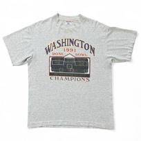 Vintage 1991 Washington Huskies NCAA Rose Bowl Football T-shirt XL XXL