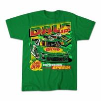 Dale Earnhardt Jr Sun Drop Car One Shirt Classic Tuff Green Unisex S-5XL E1409 S