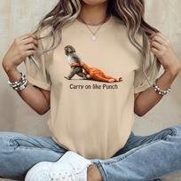 Punch Monkey T-shirt Viral Japanese Monkey Plushie Tee Ichikawa Zoo Shirt M