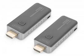 DIGITUS Wireless Presentation System 50m Dongle up 16 to 1 Full HD mobile screen sharing