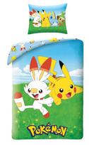 Cotton bedding 140x200 pokemon pikachu