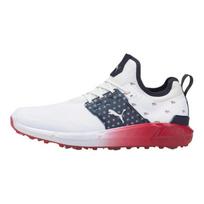 PUMA Ignite Articulate Men Low Golf Shoes White Red Blue 376417-01 42