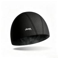 Jeep Swimming Cap, for Long Hair, Ear Protection, Black juoda