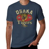 Osaka Tigers 1935 TShirt All Match Print Short Sleeve Top S