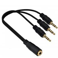 High Fidelitys 3.5mm TRS Female to 3x3.5mm Male Stereo Splitter Cable for Speakers Headphones Players 1