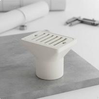 Swimming Pool Overflow Outlet AntiBlocking Grille DN63 Drain Fitting Easy to Install Water