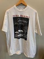 Vtg John Denver Christmas Like A Lullaby Cotton White Full Size Shirt CM186 S