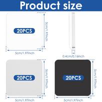 DIY Acrylic Fridge Magnet Microwave Oven Refrigerator Magnetic Stickers Kitchen Home Decor Craft Handmade Making Supplies Gift
