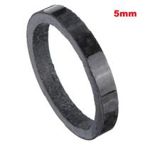 Accessories 28.6mm Carbon Fiber 1-1/8  Front fork Handle Bar Spacer Washer Spacing Pad Headset ring 5mm