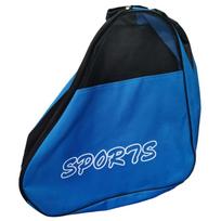 Breathable Roller Skates Bag Large Capacity Skating Shoes Case Portable Ice Skating Bag  Boys Girls mėlyna