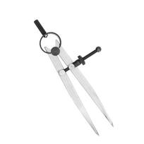 Spring Nut Wing Divider Carbon Steel Spring Joint Caliper Adjustable Divider  Leather Scribing 125mm