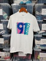 Marshfield Seniors Vtg 1991 School  Pirate Themed Size L Single Stich A14 Unisex T-Shirt XXXXL