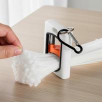 Square Cable Tie Organizer Glow In The Dark Plastic Cable Organizer Holder Wire Tie Tightener for Travel Home Office China Mainland