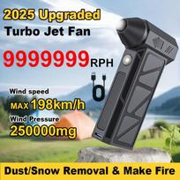2026 New and High-frequency  Electric Air Duster - 9999999Rph Super Powerful Cordless Blower, Portable Turbo Fan, Three Adjustable SpeedSuitable