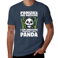 Pandas Are Awesome for Unisex WoUnisex Kids Panda Bear TShirt Work Wear Short Sleeve TShirt S