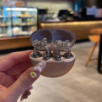 Stiger Huawei FreeClip1/2 Ausies Segtukai Ausinės Deimantiniai Sagtelės Segtukai Dekoratyvinės Kaspinėlio Boutique Prabangūs Elegantiški DIY Aksesuarai