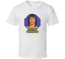 Texas Tornado Retro Wrestling Cartoon Unisex T-Shirt S