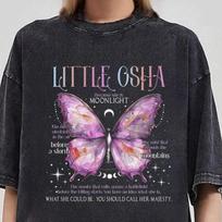 Little Osha Butterfly Comfort Colors Shirt, Quicksilver Callie Hart, Saeris Fane Kingfisher Inspired, Quicksilver Merch, Little Osha Shirt 3XL