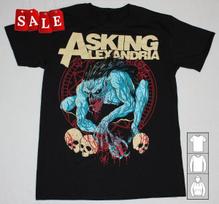 New Rare Asking Alexandria Cotton Unisex S-235XL T-Shirt NH77 XXL