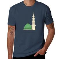 Missing Him (Prophet Muhammad pbuh) TShirt Basic Crew Neck Short Sleeve Top S