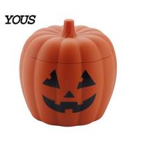Home Bartending Ice Tools Halloween Bucket Mold, Pumpkin Ghost Silicone Tray with Drain Basket, 2 Large Capacity Maker in 1 Freezer Drink Cooler
