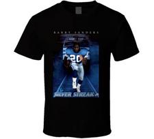 Retro Detroit Football Barry Sanders The Silver Streak Unisex T-Shirt L