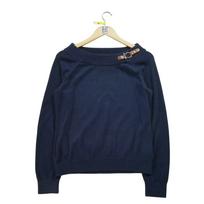 Women's Navy Sweater L