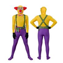 Funny Yellow Jumpsuit Costume for Halloween Stage Performance Party 170 geltona