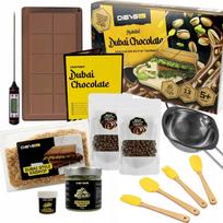 DIBYS XXL Chocolate Making Kit with Chocolate and Pistachio Cream