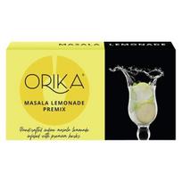 Orika Masala Lemonade Premix | 190g (10 Sachets) | Infused with Premium Herbs | Handcrafted Instant Drink Premix | Refreshing Summer Drink