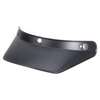 Open-Face Motorcycle Helmet Visor 3-Snap